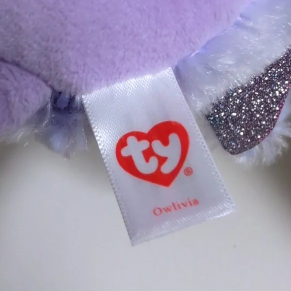 ♥️BNWT♥️ Ty Beanie Boos "Owlivia" BNWT - Picture 3 of 4